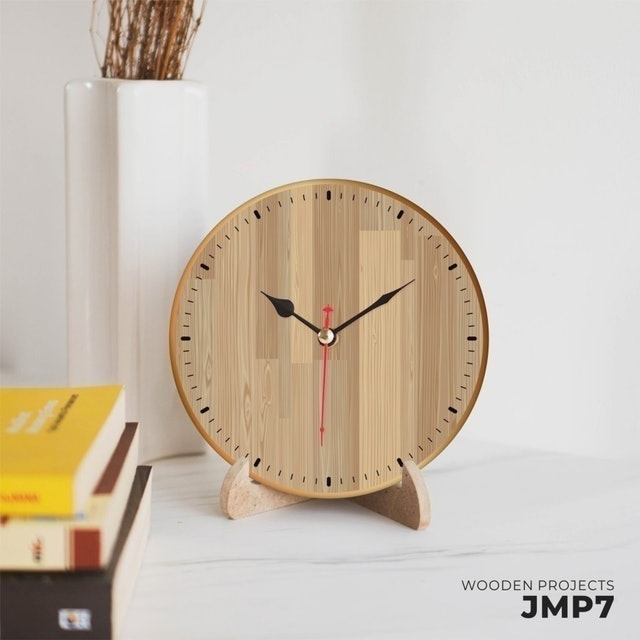 Wooden Projects Jam Meja Nordic Scandinavian 1